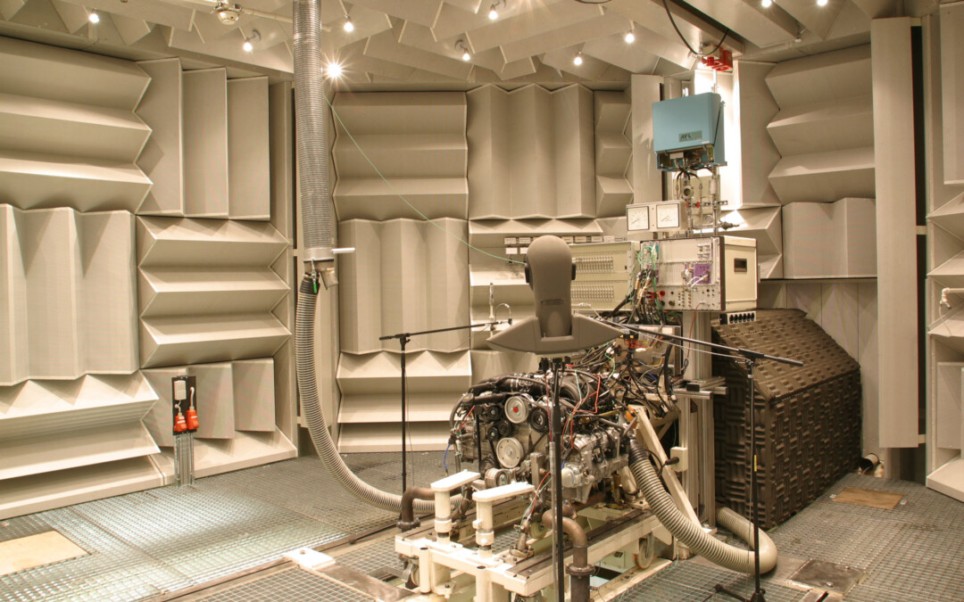 Camere di prova per la rumorosità dei motori